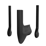 Proflo PFSCPT2S P-trap & Set Soft Supply Covers Black. Fixed Price $86.05.