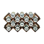 Kamenstein 10 Jar Criss-cross 2-IN-1 Spice Organizer For Countertop Wall W.... Fixed Price $65.38.