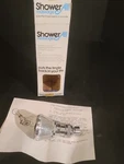 New In Box Alsons (delta) Chrome Plated Fixed Position Shower All Massage Head. Fixed Price $16.00.