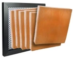 20 X 25 Pads-n-frame (6) MERV8 Hvac Orange Filters & (1). Fixed Price $136.90.