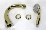 Hansgrohe Proaktiv Swing Four-hole Roman Tub Filler 06322930 Polished Brass New. Fixed Price $79.90.