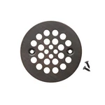 Likenew Premier Copper Products D-415ORB 4.25-INCH Round Shower Drai Oil Rubbed. Fixed Price $14.04.