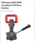Milwaukee 47-53-2816 Cable Drive Assembly For M18 Drum Machine. Fixed Price $260.00.