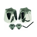 Danco Chrome Universal Metal Canopy Round Pair Of Handles #80844. Fixed Price $10.86.