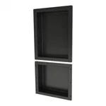 Tile Redi Usa Niche Double Recessed Shower Shelf- Black Two Inner. Fixed Price $155.40.