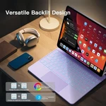 Purple Ipad Pro 13" M5 2025, M4 2024 Magic Magnetic Keyboard Case Folio-backlit. Fixed Price $64.88.