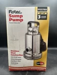 Flotec Commercial Pumps 3/4 Hp Stainless Steel Sump FPSS5700A. Fixed Price $179.99.