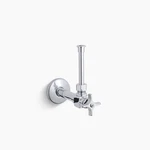K7653-CP Kohler 1/2 Angle Supply With Stop, Cross Handle Rigid Vertical Tube. Fixed Price $125.00.