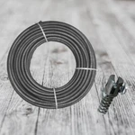 Cobra 3/8" X 75' Replacement Cable Drain Hose Plumbing Tool Cleaning Durable New. Fixed Price $199.95.