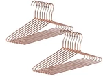 Quality 17" Rose Gold Sturdy Metal 120 Pack Copper Clothes Hangers Hea.... Fixed Price $59.99.
