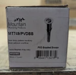 Mountain Plumbing MT749/PVDBB Tear Drop Pattern Lavatory Grid Drain No Overflow. Fixed Price $99.99.