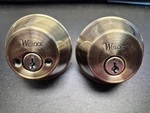 Weslock 00372-AB-3SL23 300 Double Cylinder Deadbolt Lifetime. Fixed Price $75.00.