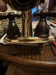 Delta H616RB Oem Victora Romans Tub Handles Oil Rub Bronze Like The Picturse. Fixed Price $189.50.