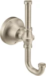 Moen YB0503BN Colinet Traditional Double Robe Hook Brushed Nickel. Fixed Price $56.30.