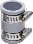 Fernco P1056-100 In. Pvc Dwv Mechanical Flexible Rubber Coupling. Fixed Price $7.89.