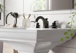 Kohler Fairfax K-12265-4-2BZ Oil Rubbed Bronze Widespread Bathroom Faucet. Fixed Price $689.95.