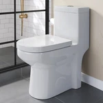 Dual Flushing 0.8/1.6 Gpf One-piece Toilet For Bathrooms High Efficiency. Fixed Price $248.99.