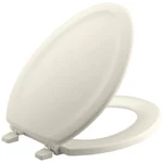 Kohler Stonewood Biscuit Elongated Toilet Seat. Fixed Price $31.99.