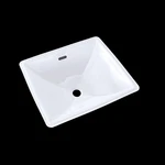 New Toto Legato LT624G#01 Undermount Rectangle Bathroom Sink 17X15 Cotton White. Fixed Price $400.00.
