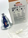 Delta Faucet RP54752 Round Shower Head Chrome Single Function Full Spray 1.5-GPM. Fixed Price $49.99.