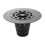 Danco Snap-in Shower Cover With In-drain Hair 1 Pack, Matte Black. Fixed Price $24.49.