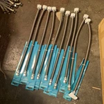 Peerless Lot 10 Pcs 1/2"FIP X 3/8"COMP 20" Faucet Supply Connector Lines. Fixed Price $22.00.