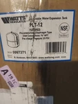 Watts 0067371 PLT-12 Potable Water Expansion Tank 4.5 Gallon 150 Psi Vertical. Fixed Price $159.95.