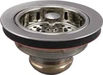 Keeney Fixed Post 3.5-IN Brushed Nickel Kitchen Sink Strainer Basket K5435DSBN. Fixed Price $9.98.
