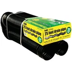 Amerimax 4 In. 25 Ft. Expandable Solid Drainage Pipe 51110 Flex-drain. Fixed Price $24.67.