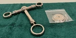 Newport Brass Tub Filler Stabilizer, Chesterfield #2-734/15P, Pol. Nickel, Used. Fixed Price $50.00.
