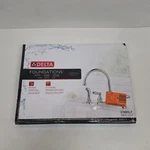 Delta Foundations Kitchen Faucet With Side Sprayer Chrome Finish 21988LF. Fixed Price $32.77.
