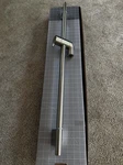 Hansgrohe 28632000 Unica 24" Shower Slide Bar - Brushed Nickle. Fixed Price $45.00.