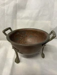 Vintage Mini Copper Strainer With Very Handles. Fixed Price $30.00.