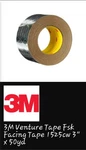 3M Venture Tape Fsk Facing 1525CW 3" X 50YD /new/ Scrim. Fixed Price $25.00.