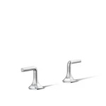 Kohler 27010-4-CP Occasion Lever Bathroom Sink Faucet Handles, Polished Chrome. Fixed Price $129.57.