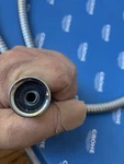 Grohe 28 025 000 69-INCH Twist-free Metal Hand Shower Hose, Starlight Chrome. Fixed Price $90.00.