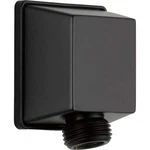 Delta 50570-BL Square Hand Shower Wall Elbow, Matte Black Finish. Fixed Price $30.00.