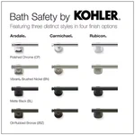 Kohler Vibrant Grab Bar. Available In Multiple Sizes & Colors. 16 9. Fixed Price $14.00.