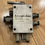 Lexair Inc MINI-1 M3841516 Locking Lever Pneumatic Valve. Fixed Price $69.00.