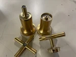 Kohler K-T14429-3-2MB Brshd Moderne Brss Crss Hndls (one Handle Broken; See Pic). Fixed Price $69.35.