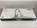 Kohler Maxton Pull Down Kitchen Faucet With Soap Dispenser R228674-SD-VS. Fixed Price $99.95.