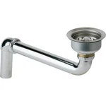 Elkay LKAD35 3-1/2" Drain Fitting With Stainless Steel Body, Strainer Basket, An. Fixed Price $80.80.