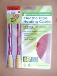 New Duck Electric Pipe Heating Cable 18FT Long 36 Watts 0.3 Amps -120VAC. Fixed Price $14.99.