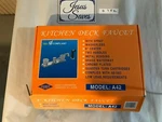 Durst A42 Kitchen Deck Faucet Chrome Cast Body W/ Sprayer Two Handle 0750. Fixed Price $25.00.