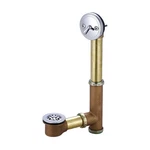 Central Brass 1665-XP17 Multi-tub Trip Lever Bath Drain Chrome. Fixed Price $103.03.
