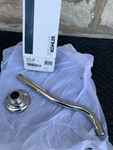 Kohler 72775-SN Artifacts Shower Arm & Flange Vibrant Brushed Nickel 11" Nos. Fixed Price $79.95.