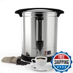 Garveetech Coffee Urn 100 Cup Stainless Steel Commercial Maker 14 L/3.7. Fixed Price $177.31.