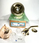 Moen Chateau Handle Monticello 97309 Shower Head Trim Kit Polished Brass TL182P. Fixed Price $119.99.