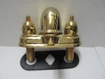 Elizabethan Classics 307CSPB Lavatory Polished Brass Bath Faucet No Handles. Fixed Price $80.00.