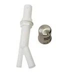 Rohl AG600STN Luxury Air Gap, Satin Nickel. Fixed Price $49.99.